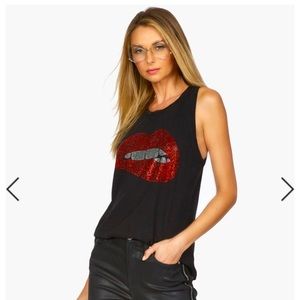 COPY - Lauren Moshi Peyton Crystal Biting Lip Size Small